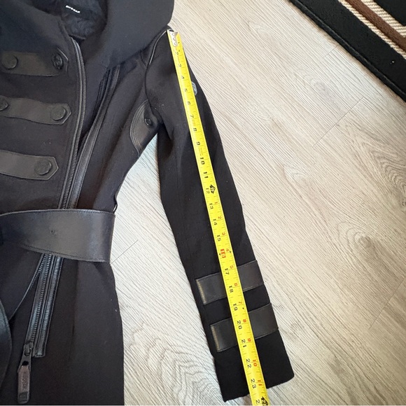 RUDSAK Leather and Wool with Hoodie Size S - Picture 9 of 14